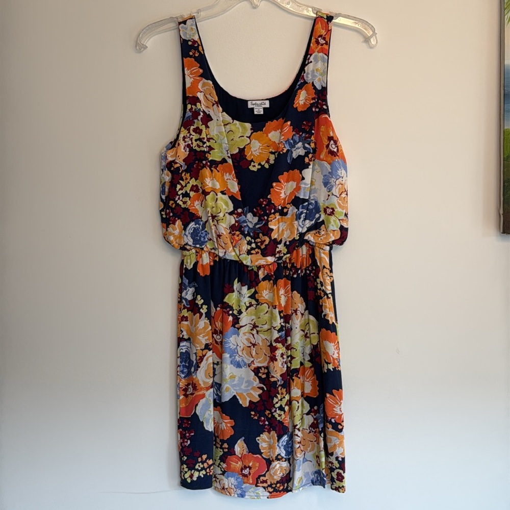 Splendid multi color floral dress size XS EUC